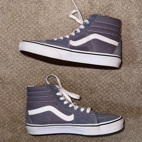 Sk8-Hi Light Blue Vans W9.5/M8 - Picture 4 of 9